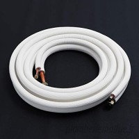 ExcLent 1 2 3 4 7M Insulated Copper Pipe 1 4'' 5 8'' Air Conditioner Pipes Fittings Pair Coil Tube 7M 7M B07SL4MG7J